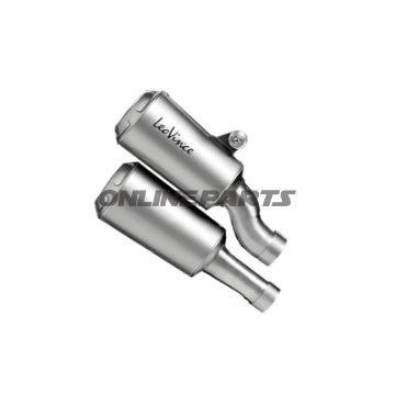 Lyddæmper rustfrit stål LV-10 2 slip-on