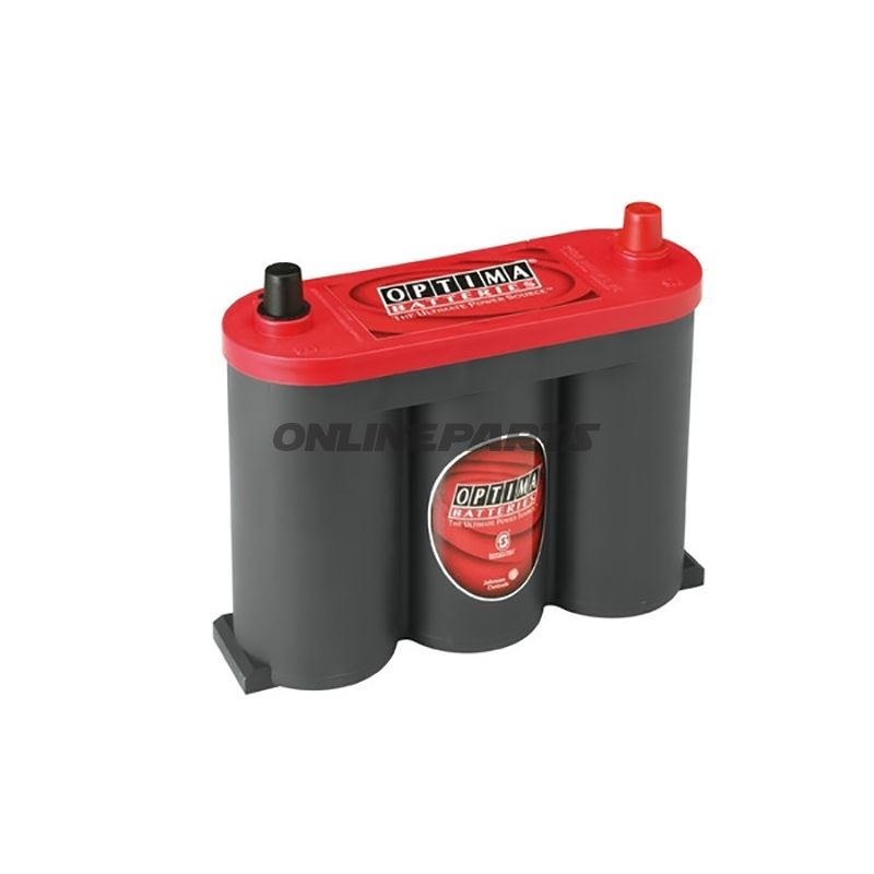 BILBATTERI 6V 50AH OPTIMA RØD S - 2,1