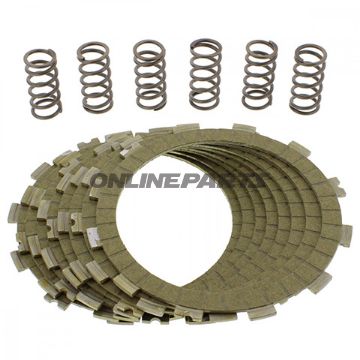 Bild von Kupplung Aramid Ebclamellen + Federn Kawasaki ZX-6R 600 P Ninja