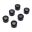 Variatorvægt sæt JMP 15,1 g 20x15 mm 6 stk 783.04.19
