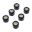 Variatorvægte sæt JMP 18x14 mm 15 g 6 stk 783.04.00