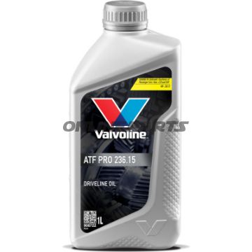 Automatgearolie Valvoline ATF 1 liter MB 236.15