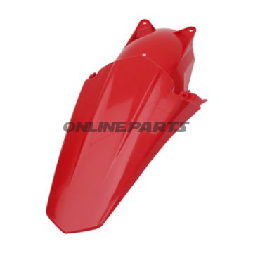 Schutzblech hinten rot