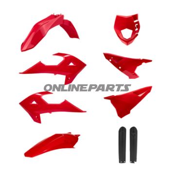 Komplettkit rot/schwarz