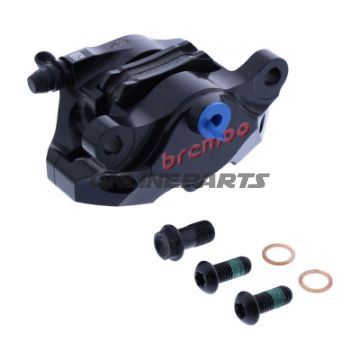 Bremssattel hinten schwarz Brembo GP2-chrom (P2.34)