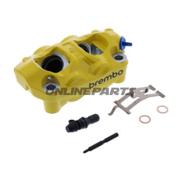 Bremssattel rechts gelb Brembo HYPURE (M4.30)