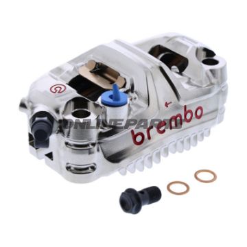 Bremssattel links Nickel Brembo GP4-MS (M4.30) 100 mm
