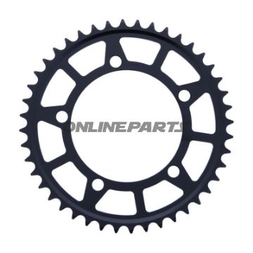 Kettenrad 44 Zähne Teilung 525 schwarz Innendurchmesser 120 Lochkreis 140