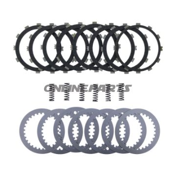 Kupplung Carbon EBC Lamellen + Federn+Scheiben