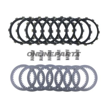 Kupplung Carbon EBC Lamellen + Federn+Scheiben