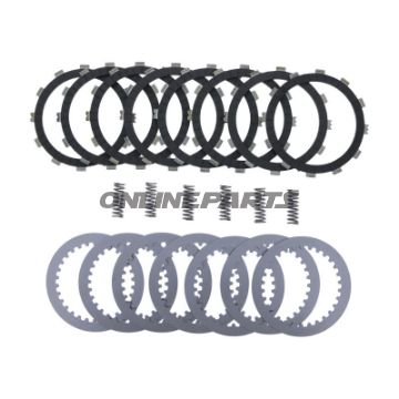 Kupplung Carbon EBC Lamellen + Federn+Scheiben