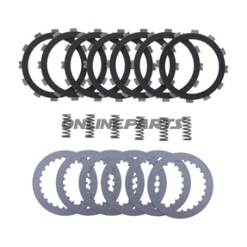Kupplung Carbon EBC Lamellen + Federn+Scheiben