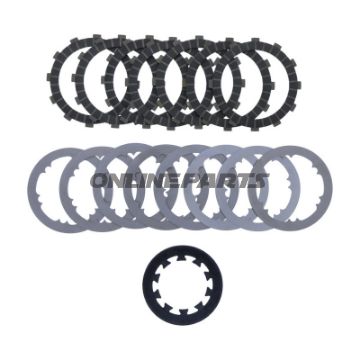 Kupplung Carbon EBC Lamellen + Federn+Scheiben