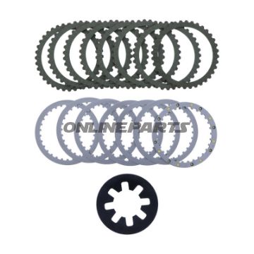 Kupplung Aramid EBC Lamellen + Federn+Scheiben