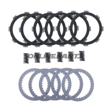 Kupplung Carbon EBC Lamellen + Federn+Scheiben