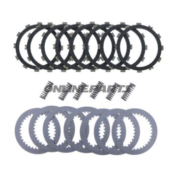 Kupplung Carbon EBC Lamellen + Federn+Scheiben