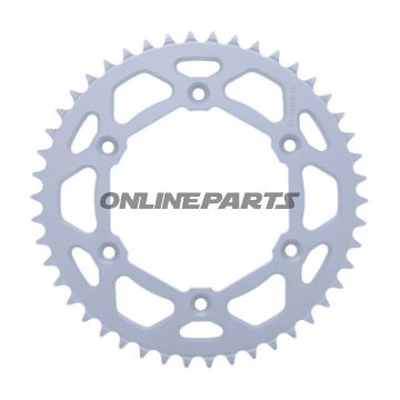 Alu-Kettenrad 46Z Teilung 520 silber Esjot Innendurchmesser 126 Lochkreis 150