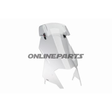Tourenscheibe Plus mit Spoilerscheibe Puig transparent