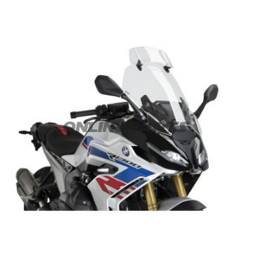 Tourenscheibe Plus mit Spoilerscheibe Puig transparent