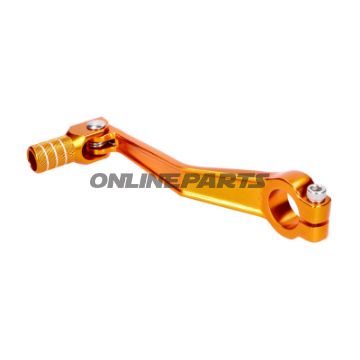 Fussschalthebel alu gold