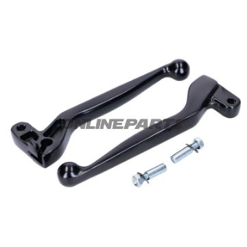 Brems-/ Kupplungshebel Satz alu schwarz 101 Octane