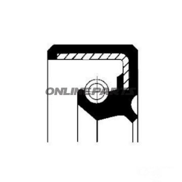 Simmering Corteco 17 x 35 x 7/7,5 mm