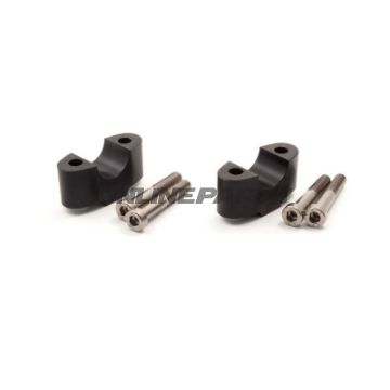 Styrforhøjer 25 mm sort LSL til 25,4 mm styr