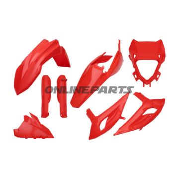 Plastikkit Polisport 716.40.57 – rød