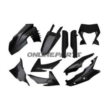 Plastikkit Polisport 716.40.60 sort