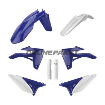 Plastikkit Polisport blå/hvid 716.40.65