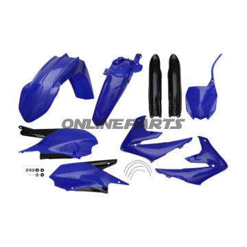 Plastikkit Polisport blå/sort 716.40.66