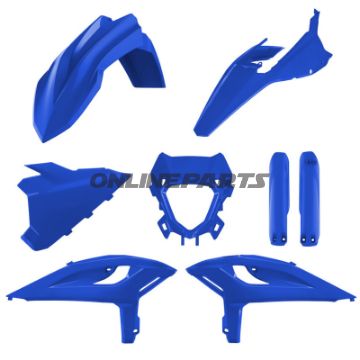 Plastikkit Polisport blå 716.40.73