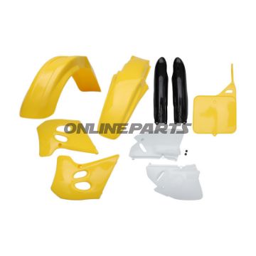 Plastikkit Polisport gul/hvid 716.41.12