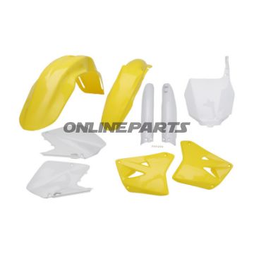 Plastikkit Polisport gul/hvid 716.41.18
