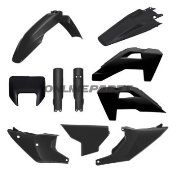 Plastikkit Polisport sort 716.41.62